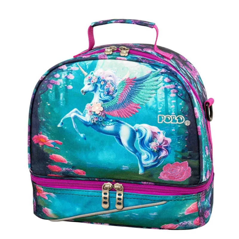 Polo - Τσαντάκι Φαγητού Ισοθερμικό Kid's Fun, Unicorn 2025 9-07-104-8383