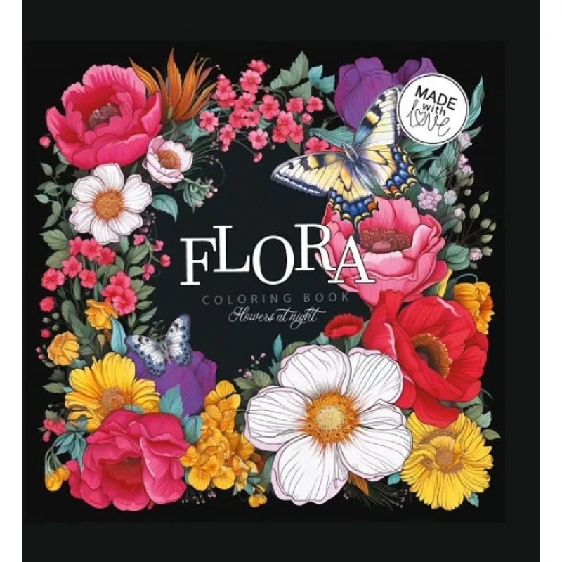 Company Fresh - Μπλοκ Ζωγραφικής 16x16εκ 24 Φύλλα, Floral 9133-23381