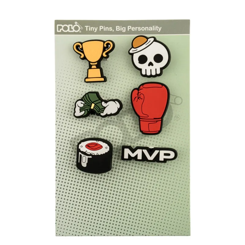 Polo – Διακοσμητικές Καρφίτσες Pins & Patches 6Τεμ. 9-17-006-PIN1