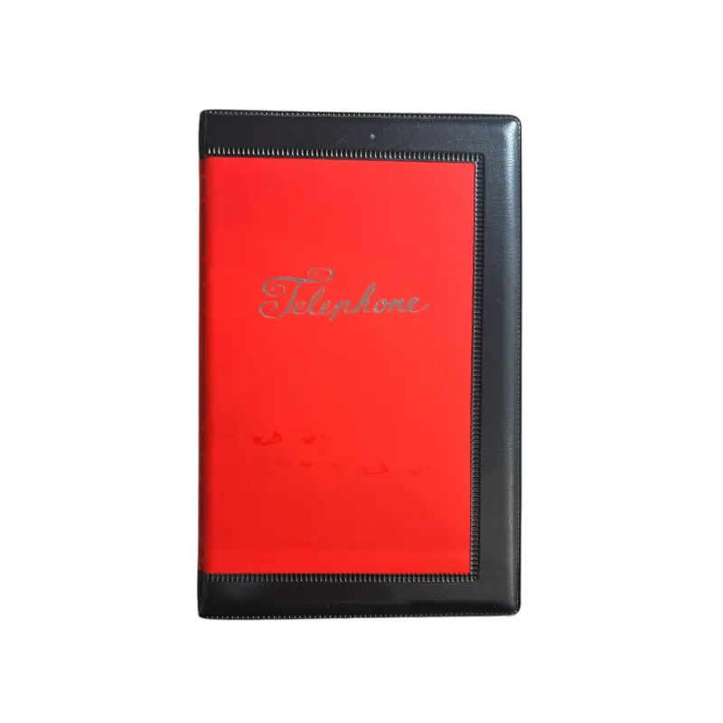 Τηλεφωνικό Ευρετήριο Σπιράλ Δίχρωμο 13.5x21, Red/Black 9223