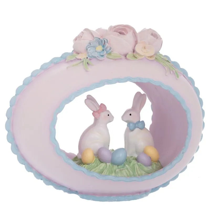 Iliadis – Πολυρεζίν Λαγουδάκια Μέσα Σε Αυγό Σε Παστέλ Αποχρώσεις 17x10x14εκ 92338