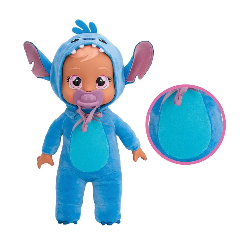 Cry Babies - Κλαψουλίνι, Tiny Cuddles Disney Διαδραστική Κούκλα Stitch Κλαίει Με Αληθινά Δάκρυα 4104-92457
