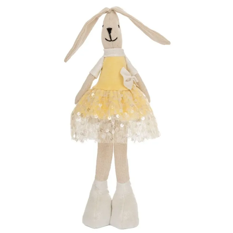 Iliadis – Τσόχινο Διακοσμητικό Λαγουδάκι 12x6x45εκ 92753