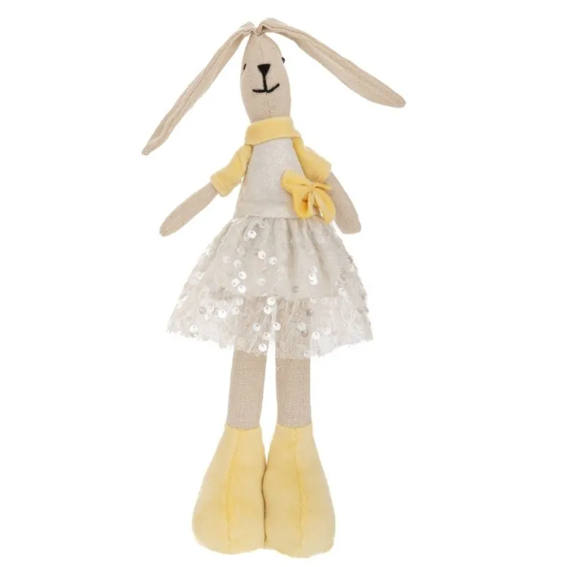 Iliadis – Τσόχινο Διακοσμητικό Λαγουδάκι 12x6x45εκ 92753