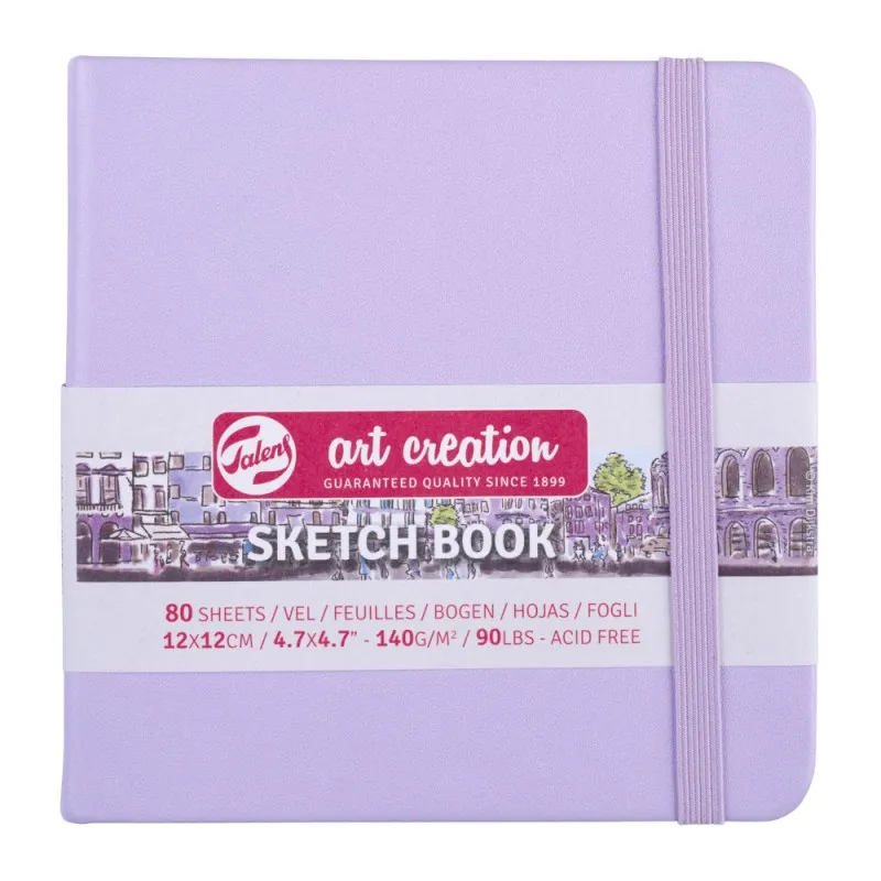 Royal Talens - Σημειωματάριο Sketchbook Art Creation Violet 12x12 εκ 80 Φύλλα 9314134M