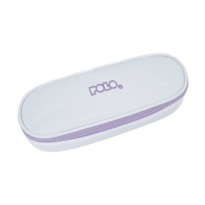 Polo – Κασετίνα Οβάλ Box, White/Lilac 2025 9-37-003-2545