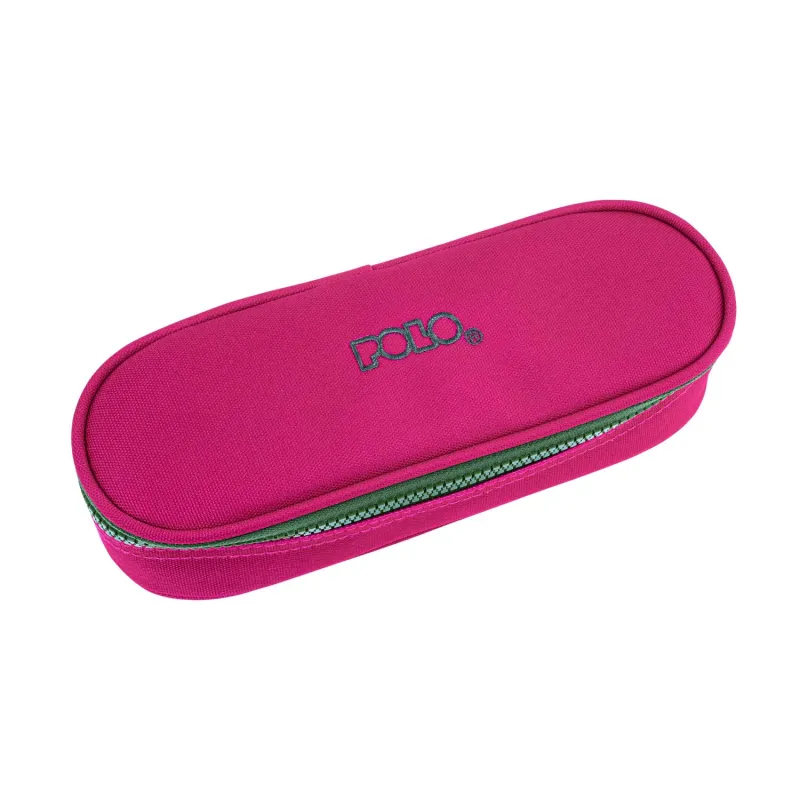 Polo – Κασετίνα Οβάλ Box, Fuchia/Khaki 2025 9-37-003-4465