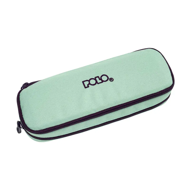 Polo – Κασετίνα Οβάλ Duo Box, Mint/Eggplant 2025 9-37-004-6848