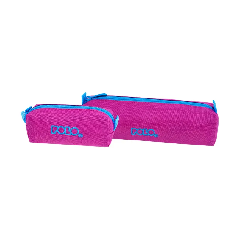 Polo – Κασετίνα Βαρελάκι Με Πορτοφολάκι Original, Fuchia/Cyan 2025 9-37-006-4456