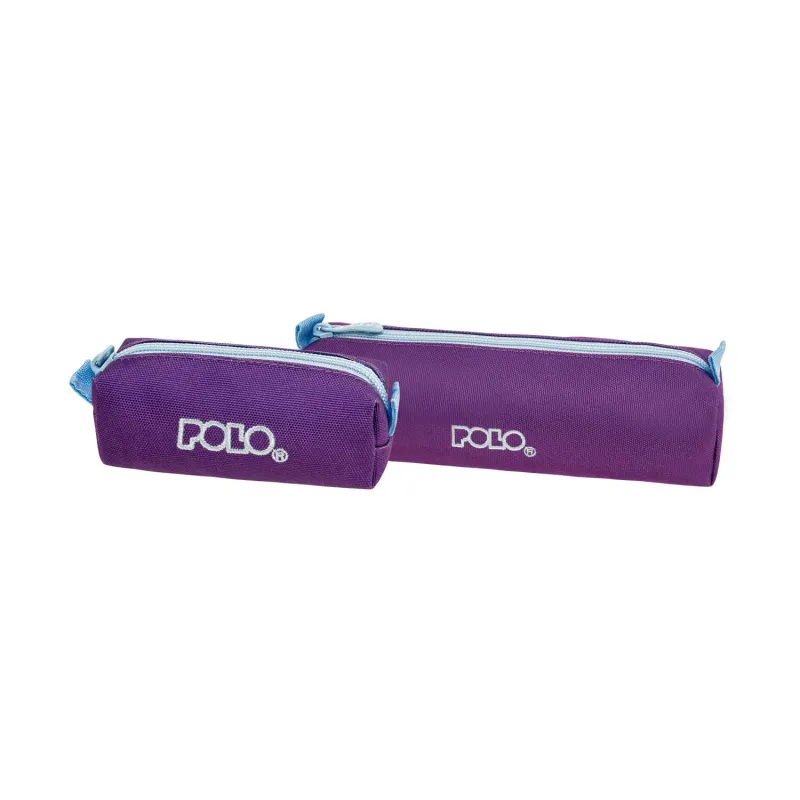 Polo – Κασετίνα Βαρελάκι Με Πορτοφολάκι Original, Violet/Light Cyan 2025 9-37-006-4657