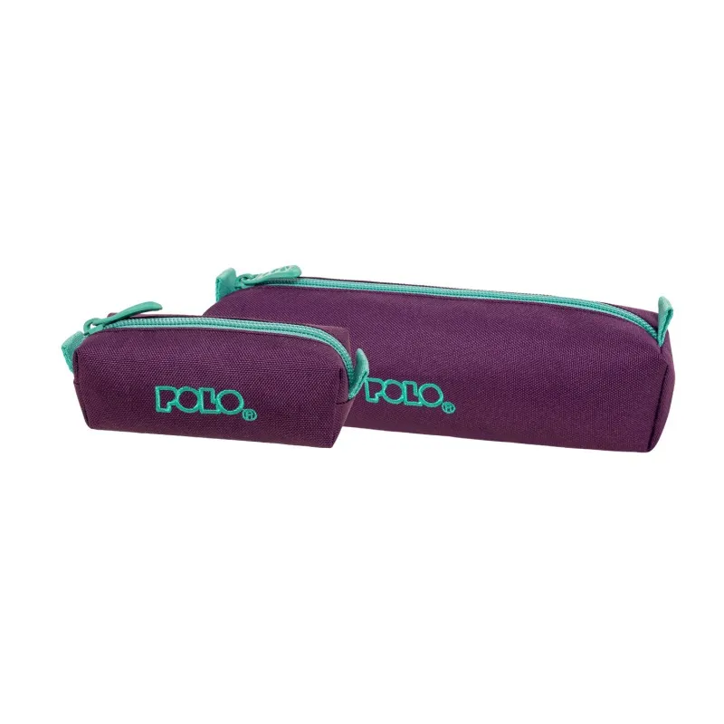 Polo – Κασετίνα Βαρελάκι Με Πορτοφολάκι Original, Eggplant-Turquoise 2026 9-37-006-4859