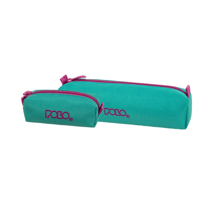 Polo – Κασετίνα Βαρελάκι Με Πορτοφολάκι Original, Cyan-Dark Fuchia 2026 9-37-006-5644