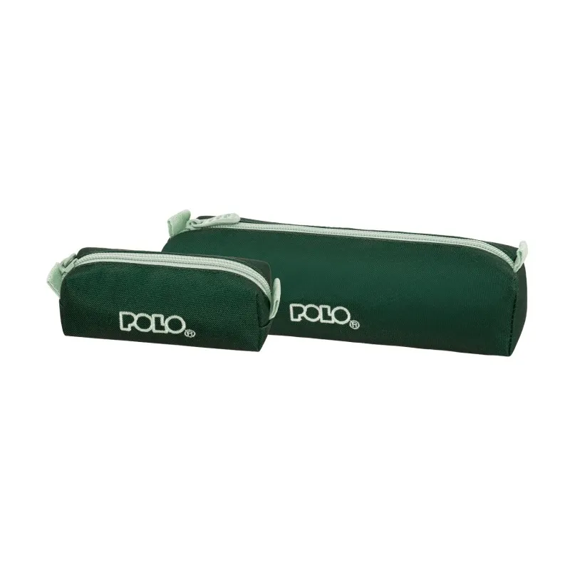 Polo – Κασετίνα Βαρελάκι Με Πορτοφολάκι Original, Dark Green-Light Cyan 2026 9-37-006-6357