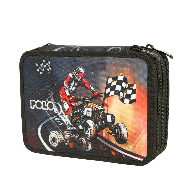 Polo - Κασετίνα Τριπλή Rolling, Quad Bike 2024 9-37-016-8278