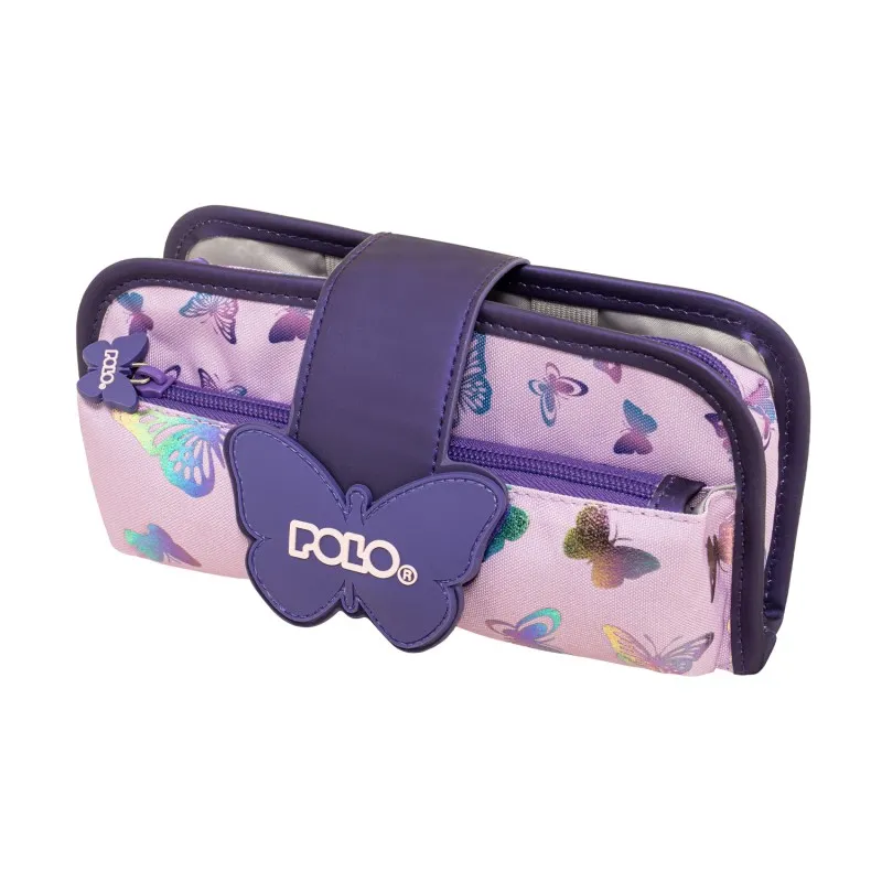 Polo – Κασετίνα Βαρελάκι Rubber, Butterfly 2026 9-37-019-8436