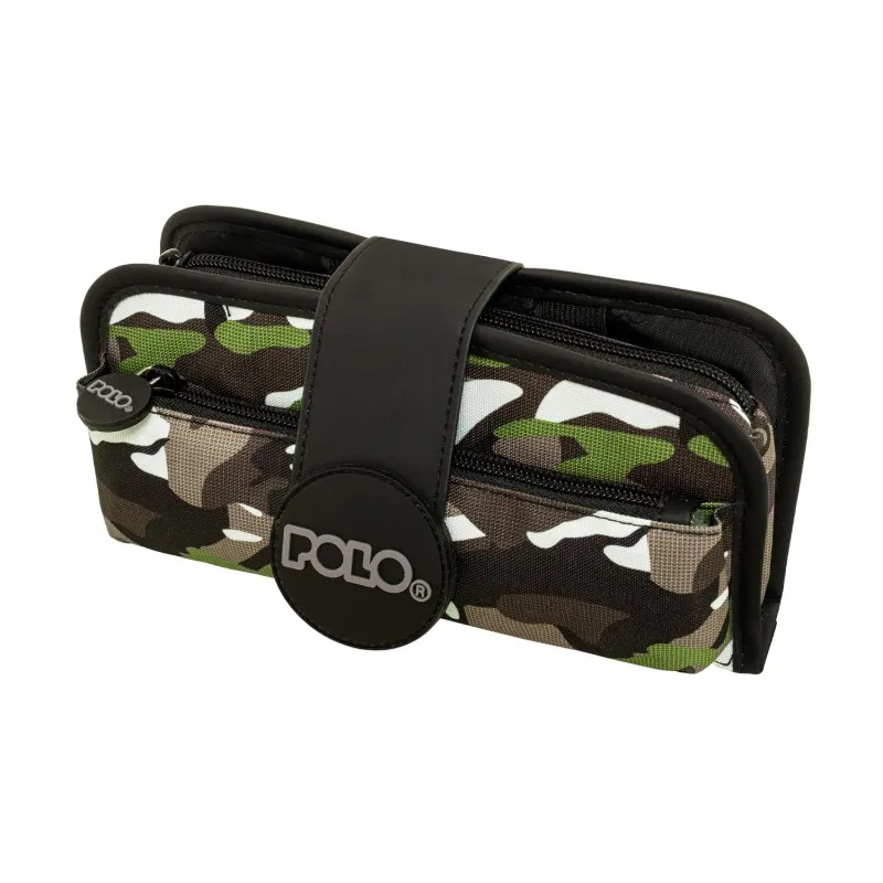 Polo – Κασετίνα Βαρελάκι Rubber, Army 2026 9-37-019-8437