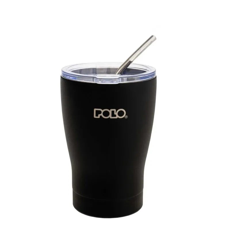 Polo - Ποτήρι Θερμός Ανοξείδωτο Coffee Mug, Black 350ml 9-49-024-2000