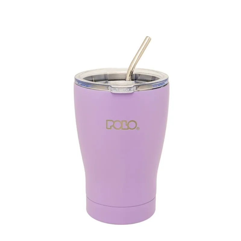 Polo - Ποτήρι Θερμός Ανοξείδωτο Coffee Mug, Lilac 350ml 9-49-024-4500