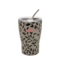 Polo - Ποτήρι Θερμός Ανοξείδωτο Coffee Mug, Grey Leaves 350ml 9-49-024-8483