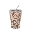 Polo - Ποτήρι Θερμός Ανοξείδωτο Coffee Mug, Purple Lines 350ml 9-49-024-8484