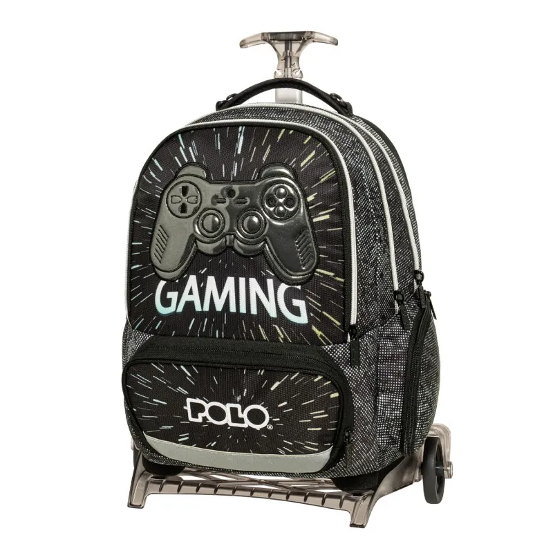 Polo - Σακίδιο Τρόλεϊ Freely Με Αποσπώμενη Βάση, Gaming 2026 9-65-055-8421 + Δώρο Διορθωτική Ταινία Edding