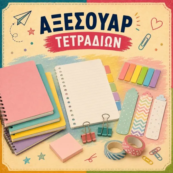 Αξεσουάρ Τετραδίων
