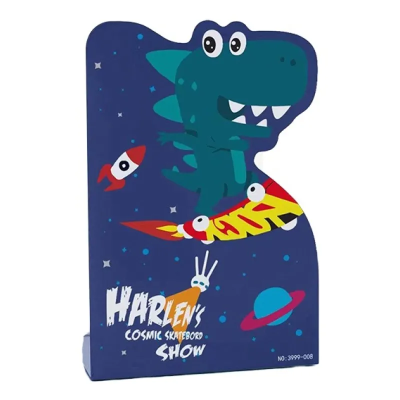 Foska - Γωνία Βιβλίων Μεταλλική 13.5x10x20 cm, Harlen΄s Cosmic Skateboard Show BS2014