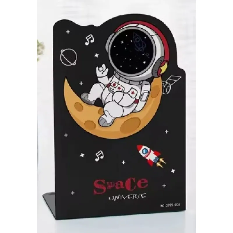 Foska - Γωνία Βιβλίων Μεταλλική 13.5x10x20 cm, Space Universe BS2014