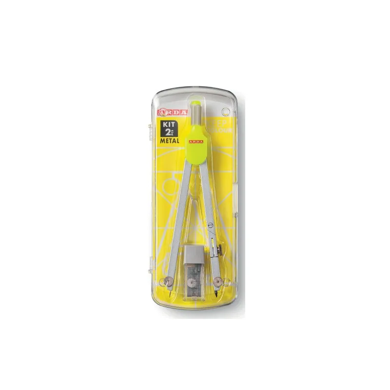 Arda - Διαβήτης, Simple Compass, Fluo Yellow C08FLU