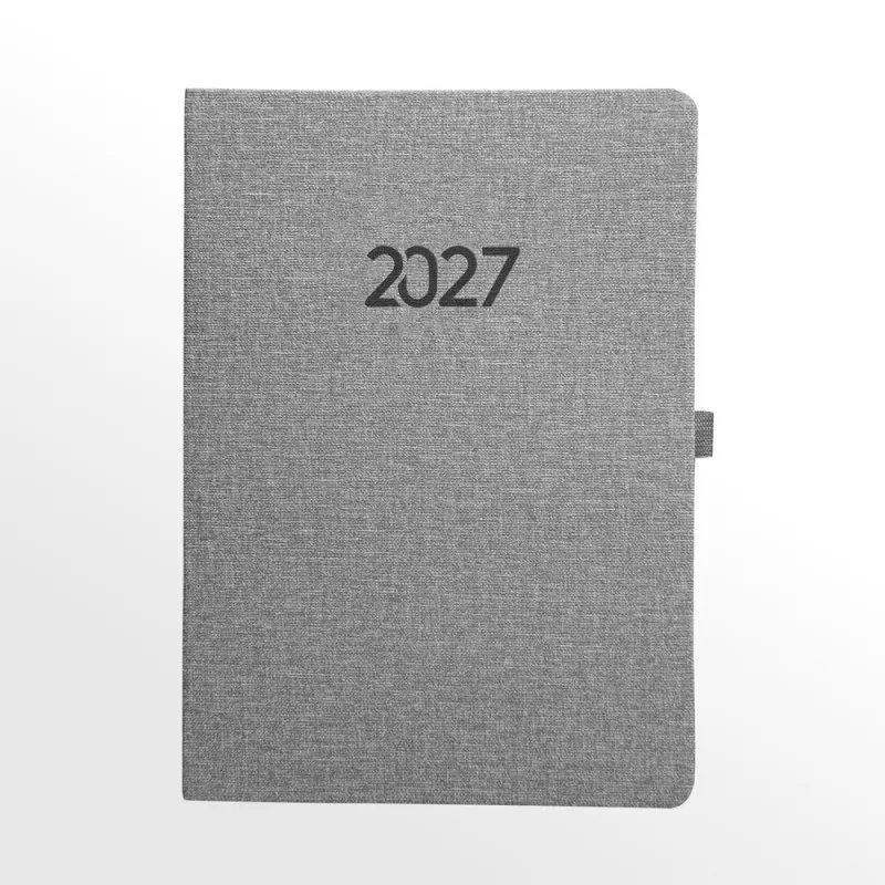 Υδρόγειος - Ημερήσιο Ημερολόγιο Canvas 2027, Grey 15x21 0473