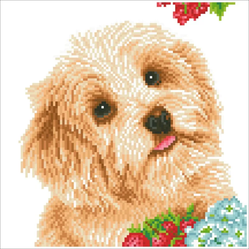 Diamond Dotz - Ψηφιδωτό, I Love My Dog DD5.049