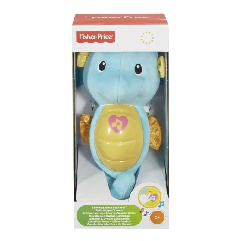 Fisher Price - Ιππόκαμπος Φωτεινό Αλογάκι Της Θάλασσας Σιέλ DGH82