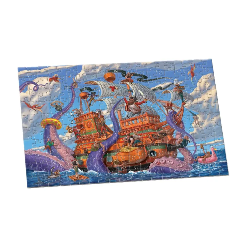 Desyllas Games - Comic Puzzle, Πειρατική Περιπέτεια 200 Pcs 100826