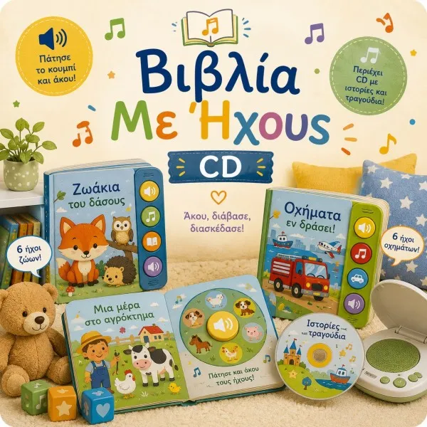 Βιβλία Με Ήχους - CD
