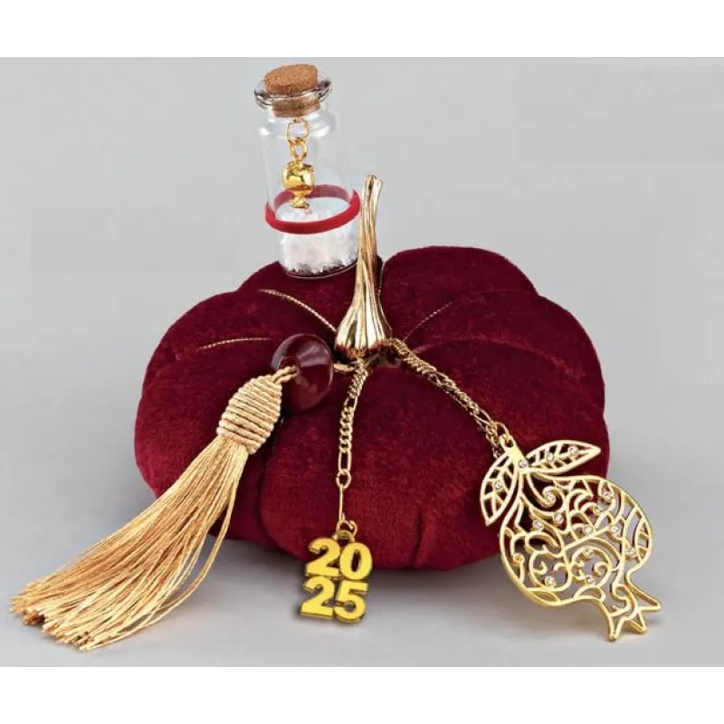 Adorex - Υφασμάτινη Κολοκύθα Με Ρόδι & Σωλήνα EG-21188