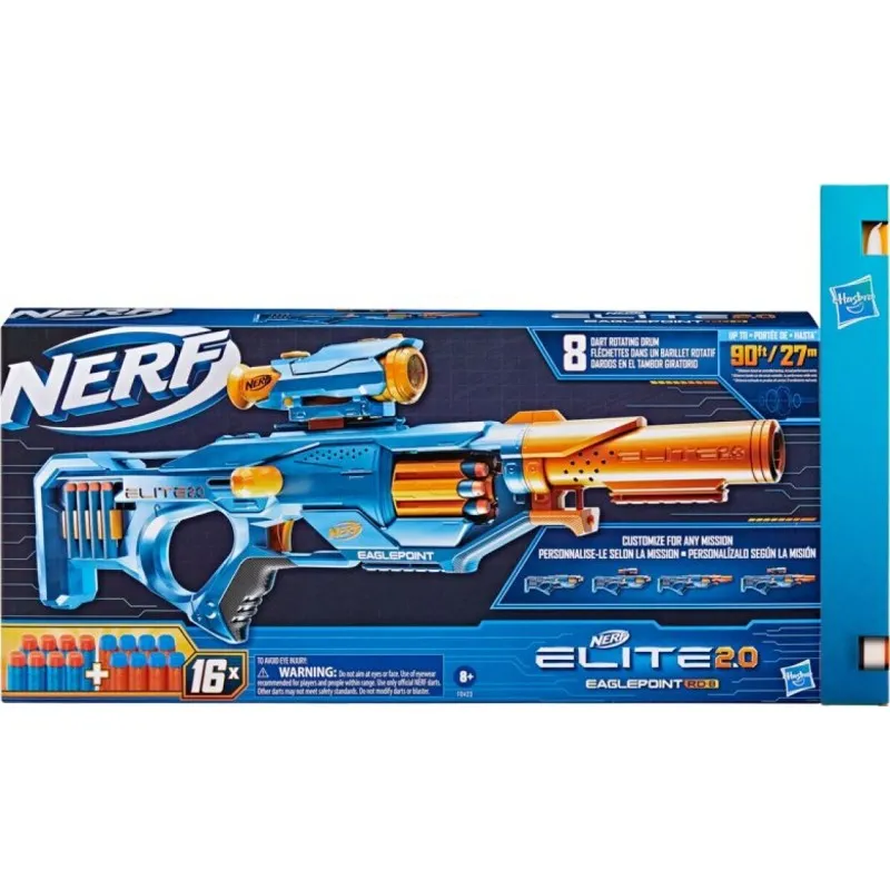 Παιχνιδολαμπάδα Hasbro Nerf - Elite 2.0 Eaglepoint RD-8 F0423