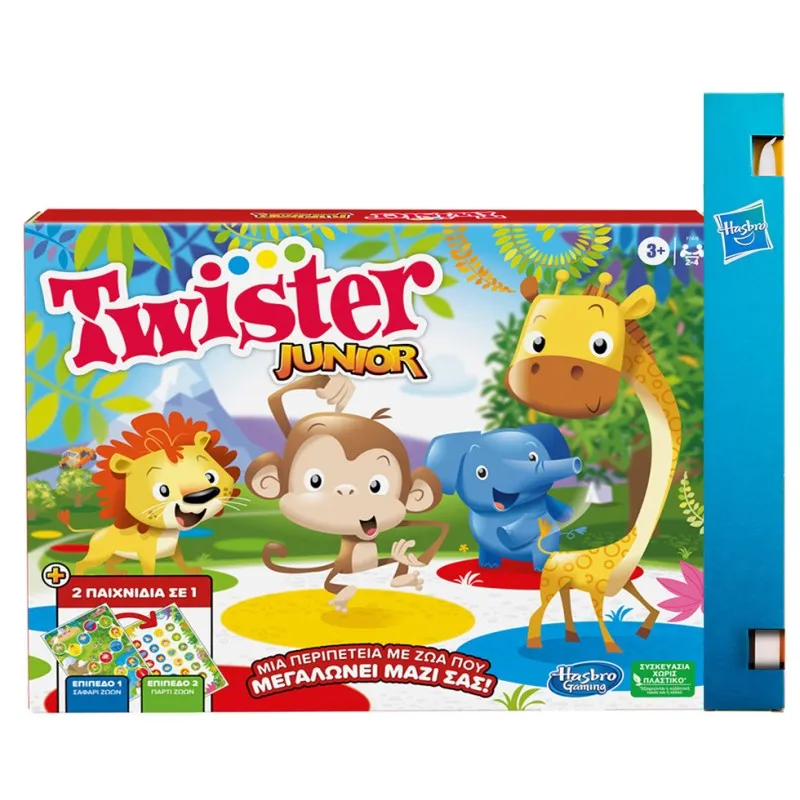 Παιχνιδολαμπάδα Hasbro - Επιτραπέζιο - Twister Junior F7478