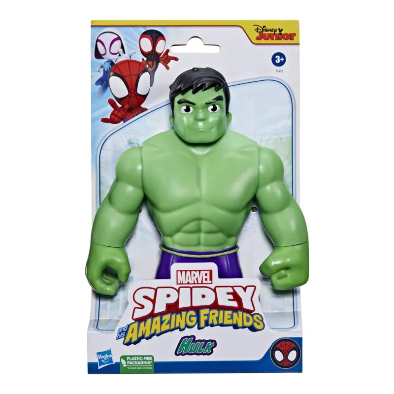 Hasbro - Marvel Spidey And His Amazing Friends, Hulk F7572