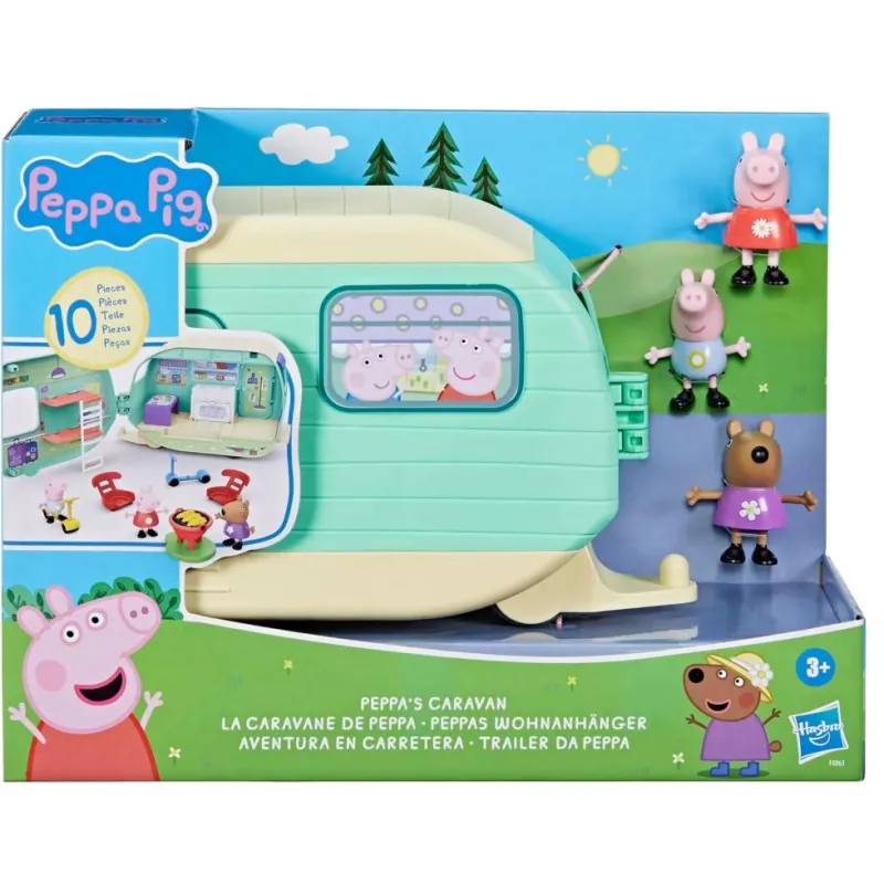 Hasbro - Peppa Pig, Caravan F8863