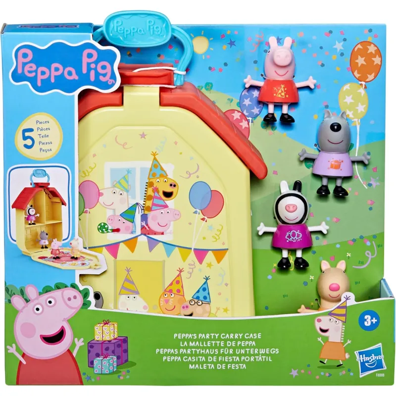 Hasbro - Peppa Pig, Party Carry Case F8888