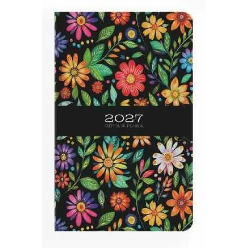 Unipap - Ημερήσιο Ημερολόγιο Flora 2027 9x14 627-4309-00