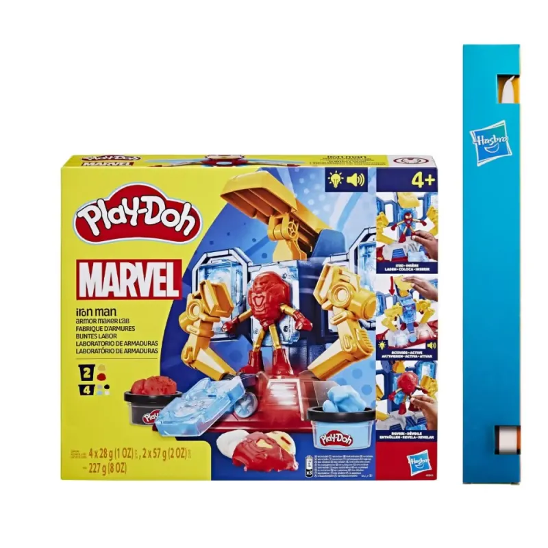 Παιχνιδολαμπάδα Hasbro Play Doh - Iron Man Stark Lab Playset G0035