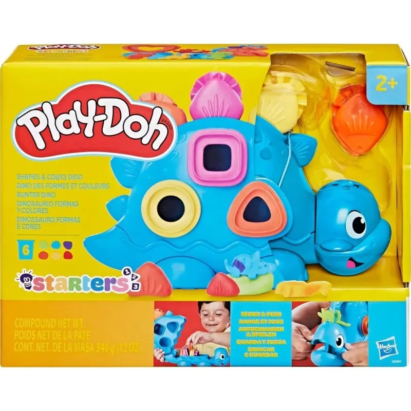 Hasbro Play Doh - Shapes & Colors Dino G0491