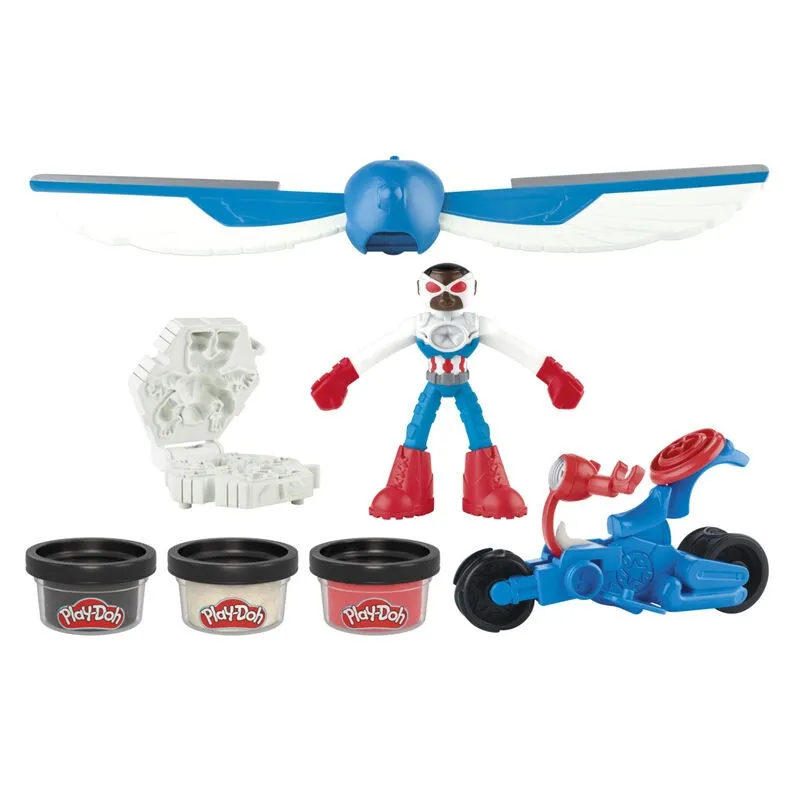 Hasbro Play Doh - Marvel, Captain America, Moto-Slicer G0555