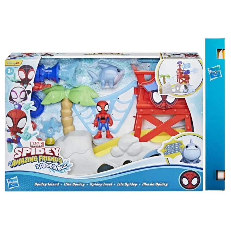 Παιχνιδολαμπάδα Hasbro - Marvel Spidey And His Amazing Friends Waterwebs, Spidey Island G0665