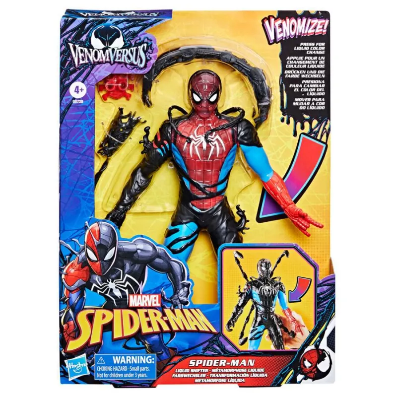 Hasbro -  Marvel Spider-Man, Venomversus – Spider-Man Liquid Shifter G0728