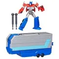 Παιχνιδολαμπάδα Hasbro Transformers - Earthspark Optimus Prime Battle Trailer Playset G0750