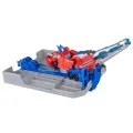 Παιχνιδολαμπάδα Hasbro Transformers - Earthspark Optimus Prime Battle Trailer Playset G0750