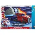 Παιχνιδολαμπάδα Hasbro Transformers - Earthspark Optimus Prime Battle Trailer Playset G0750