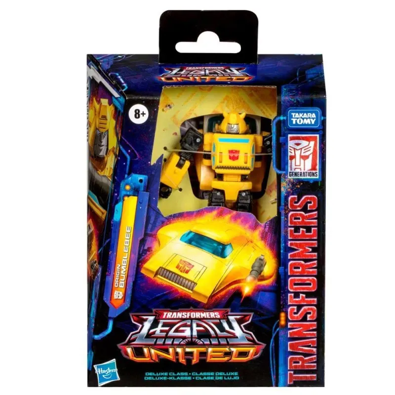 Hasbro Transformers - Legacy United, Deluxe Class, Origin Bumblebee G1292 (F2990)